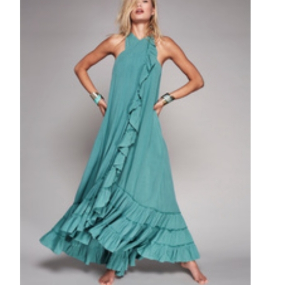 Free People Endless Summer wrap around maxi dressSize XS - Picture 1 of 15